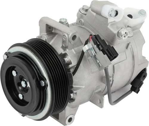 Vista 24 de cciyu Compresor de aire acondicionado apto para Ford Taurus para M-ercury Sable 3.0L 2001-2007 reemplaza al compresor de CA para automóvil 6 ranuras