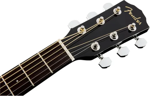 Vista 8 de Fender CC-60SCE Concert Cutaway - Guitarra acústica con 2 años de garantía, color negro