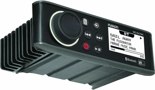 Vista 3 de Fusion Entertainment MS-RA70N - Sistema de entretenimiento marino con Bluetooth con compatibilidad NMEA 2000