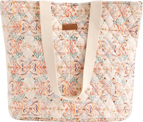 Vista 68 de Bolsas de compras Maison d' Hermine Bolsa de lona acolchada con bolsillos con cremallera Bolso pequeño reutilizable Bolsa de comestibles
