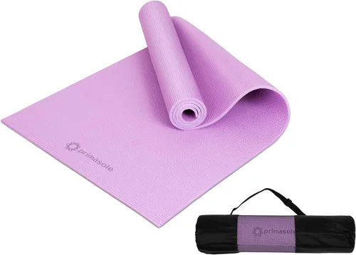 Vista 18 de Esterilla de yoga Primasole con correa de transporte para yoga, pilates, fitness y ejercicios en el suelo en casa y gimnasio, antideslizante, 9