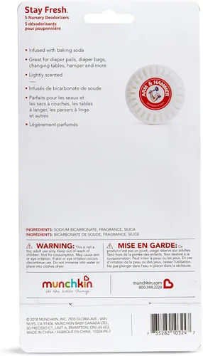 Vista 6 de Munchkin® Arm and Hammer Ambientadores para guardería, aromas surtidos de lavanda o cítricos, 5