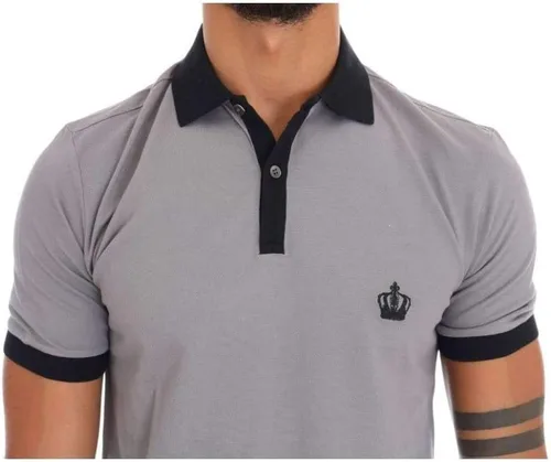 Vista 4 de Dolce & Gabbana Corona - Polo de manga corta para hombre