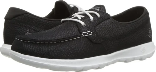 Vista 8 de Skechers Go Walk Lite - Eclipse para mujer Negro/Blanco