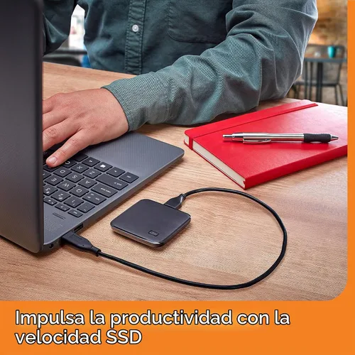 Vista 7 de WD 1TB Elements SE - SSD portátil, USB 3.0, compatible con PC, Mac - WDBAYN0010BBK-WESN