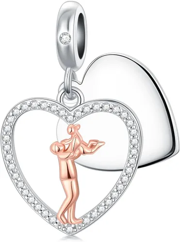 Vista 60 de PROESS Dije para padre, madre e hija, pulsera de plata de ley para pulseras, regalos de cumpleaños, día de San Valentín, para hija, madre, amante