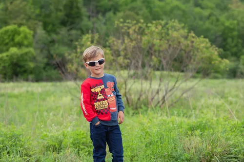 Vista 6 de Disney Lion King Mickey Mouse Pixar Cars Lightning McQueen Simba Pluto Sweatshirt Toddler to Big Kid