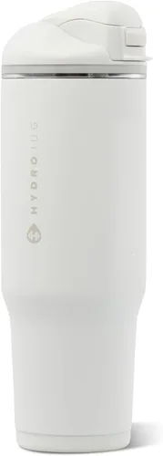 Vista 49 de HydroJug Ease2o - Botella de agua aislada de 24 onzas, tapa con popote y Duna