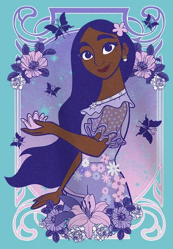 Vista 2 de Disney - Isabella sin esfuerzo para niñas Azul Tahi.