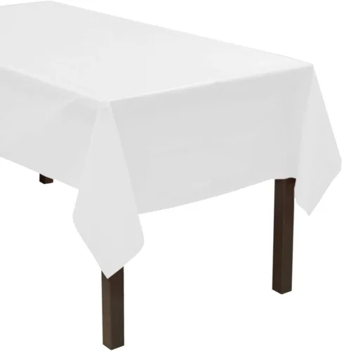 Vista 11 de Party Essentials ValuMost - Mantel de plástico disponible en 36 colores, 54 x 108 pulgadas, rojo