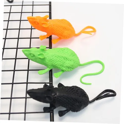 Vista 6 de SUPVOX 18pcs Realistic Mouse Decorations for Halloween Party Lifelike Soft Mice Props for Pranks and Spooky Home Decor