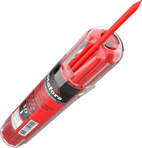 Vista 4 de Hultafors Tools 650150 Recambios de marcador seco HRD, resistente, multiusos, rojo, 10 puntas*