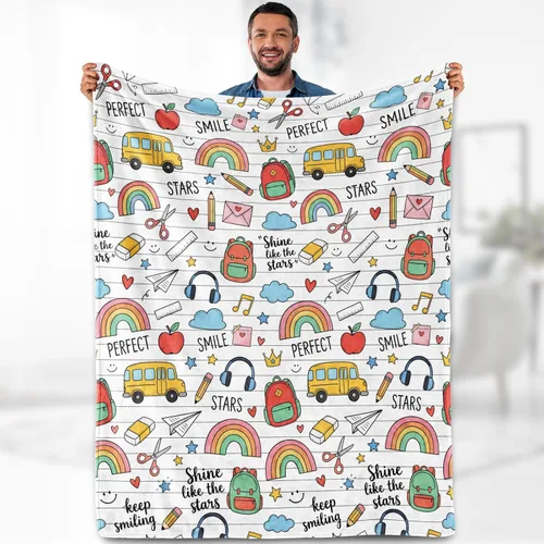 Vista 27 de Aimego Capricornio - Manta de franela de astrología celestial del zodiaco, regalo de cumpleaños para mujeres y hombres, manta bohemia suave y ligera