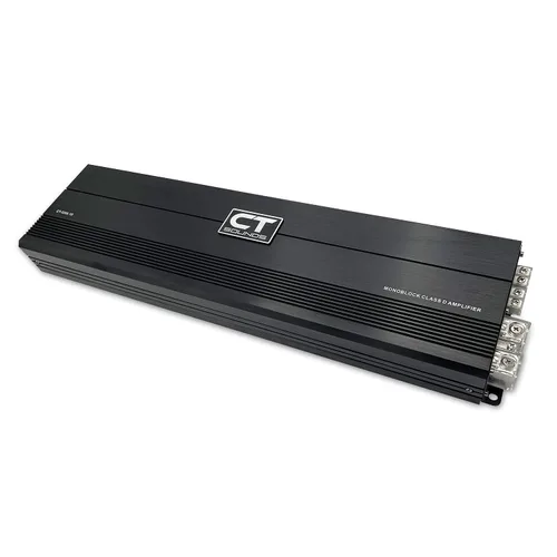 Vista 5 de CT Sounds Amplificador monobloque de audio para automóvil CT-3200-1D Clase D, 3200 vatios RMS