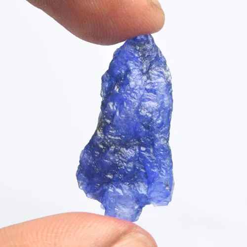 Vista 4 de GEMHUB Zafiro azul natural 13.00 Ct Piedra Preciosa Suelta áspera, Gema, azul