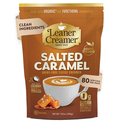 Vista 7 de Leaner Creamer Vanilla Bliss - Crema de café en polvo, 80 porciones
