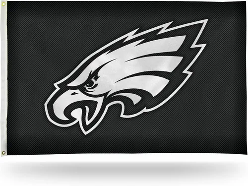 Vista 22 de Rico Industries NFL - Bandera de fibra de carbono de 3 x 5 pies, para interiores o exteriores, decoración del hogar, gran regalo, día del juego