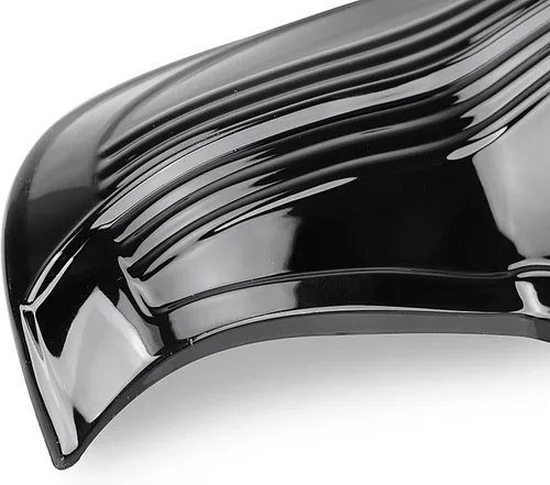 Vista 6 de Placas de cubierta de carenado interior delantero de murciélago para Harley Touring Electra Glide 1996-2013 Street Glide 2006-2013 Tri Glide Negro