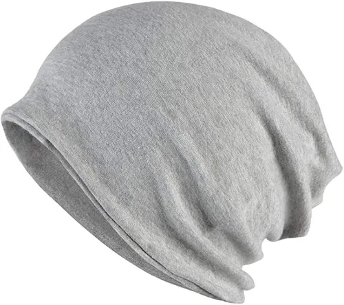 Vista 3 de Qunson - bufanda y gorro holgado para mujer para quimioterapia
