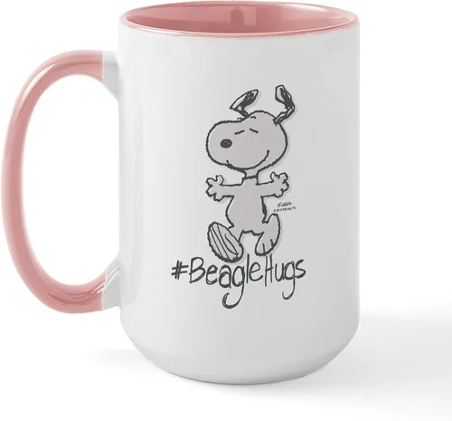 Vista 99 de CafePress SNOOPY Joe Cool - Taza de café de cerámica (15.0 fl oz)