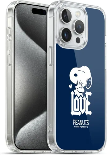 Vista 126 de Head Case Designs Funda de gel con licencia oficial de Peanuts Charlie Brown Good Grief Rock Tees [protección de grado militar] compatible con Apple