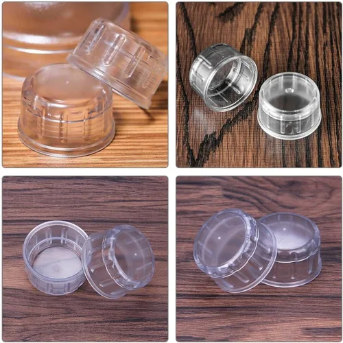 Vista 6 de Reemplazo de la tapa de la coctelera 10 unids té Shaker Cup Caps mano bebida mezclador accesorios