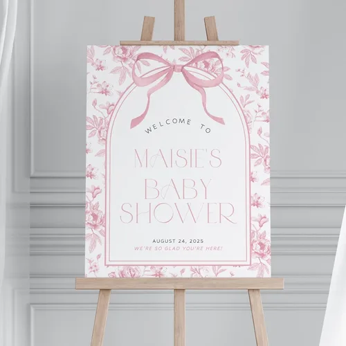 Vista 16 de Señal de bienvenida de Berry Sweet Baby Shower Fresa