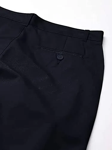 Vista 3 de Tommy Hilfiger Pantalones de vestir de mezcla de sarga con parte delantera plana para niño