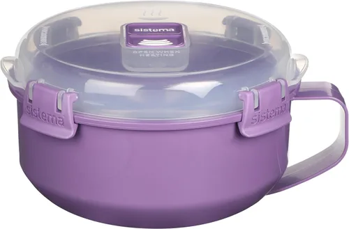 Vista 5 de Sistema Tazón de desayuno para microondas, 850 ml, los colores pueden variar