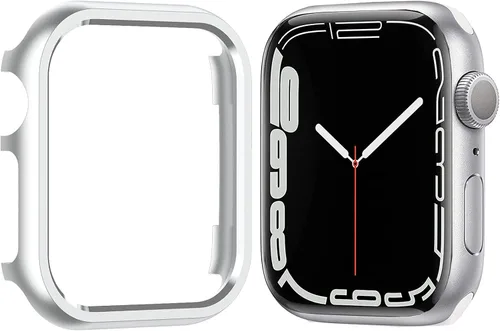 Vista 17 de NINKI Funda protectora delgada de aluminio para Apple Watch 11 de 1.654 in 2025 y serie 10 de 1.654 in 2024, [sin protector de pantalla] Funda Negro