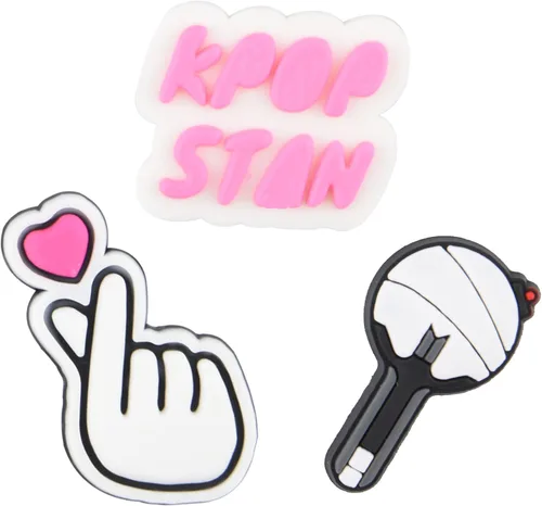Vista 7 de K-pop - Dijes para zapatos de PVC súper estrella decoración de zapatos para mujeres hombres niños niñas accesorios de fiesta de cumpleaños Cloruro