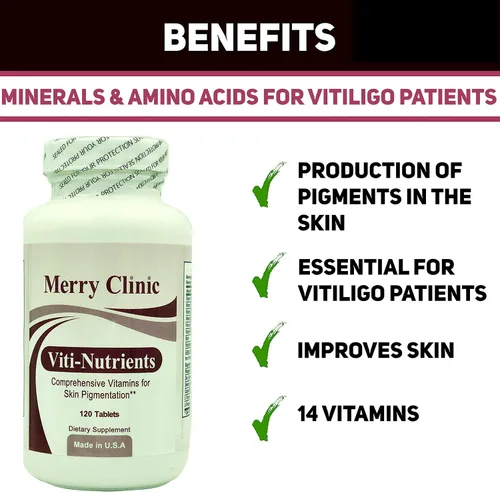 Vista 3 de Viti-Nutrients Vitaminas Integrales para la Pigmentación de la Piel - 120 Tabletas