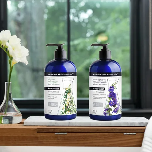 Vista 3 de ApotheCARE Essentials The Detox Blend Gel de baño Eucalyptus 16 oz
