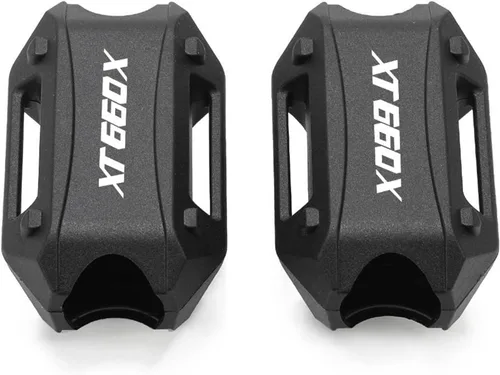 Vista 9 de Para Yamaha XT660R XT660X XT660XR XT660 R/X/XR motocicleta Rcing motor Crash Bar protección parachoques protector protector protector deslizante