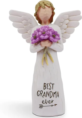 Vista 8 de Regalos para tía, ideas de regalo para tía, regalos de la mejor tía, regalo de cumpleaños para tías, figura esculpida pintada a mano