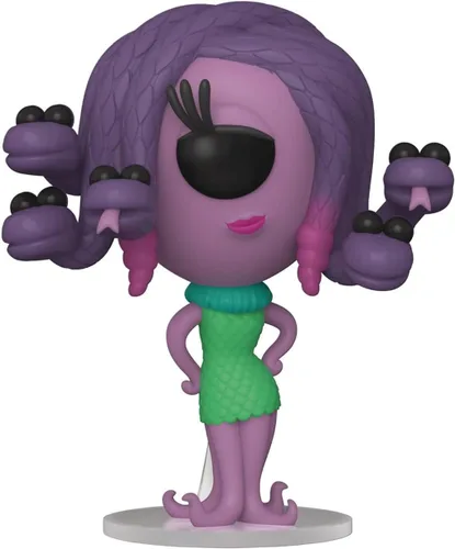 Vista 6 de POP Disney Pixar: Monsters Inc. 20th - Figura de vinilo de Celia Funko (con funda protectora de caja compatible)