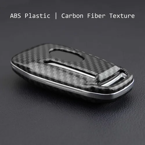 Vista 3 de JEYODA - Llavero remoto de fibra de carbono para Ford F150 Mondeo Mustang Edge Fusion Lincoln MKC MKZ MKX (carcasa con Keychian)