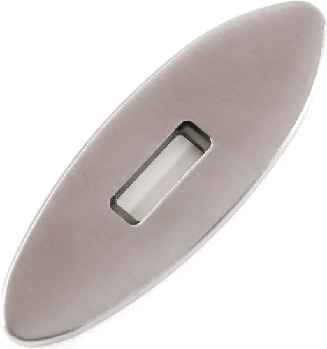 Vista 3 de EZSMITH Protector para fabricar cuchillos (patrón ovalado) (diseñado por Harvey Dean, MS) - (Master Series) - Acero inoxidable