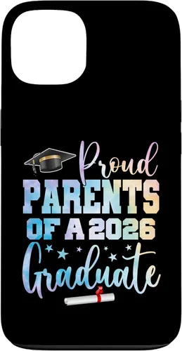 Vista 7 de Proud Parents of A Class of 2026 Graduate Graduation Case for iPhone 16