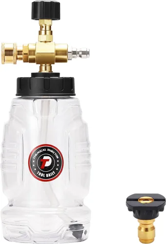 Vista 2 de Tool Daily Chemical Injector for Pressure Washer, Pressure Washer Spray Nozzle Tips with Nozzle Holder