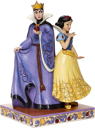 Vista 5 de Enesco Disney Traditions by Jim Shore Snow White and the Evil Queen, 8.25 pulgadas, multicolor
