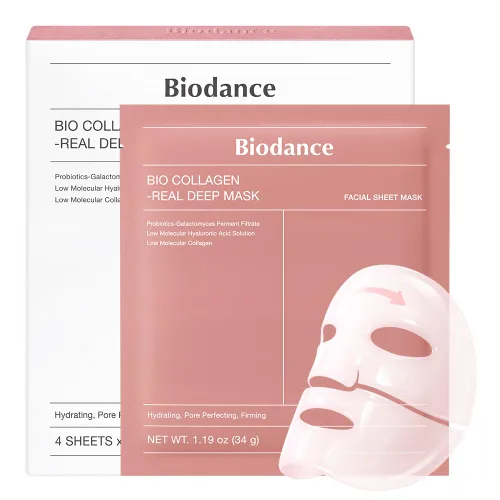 Vista 8 de BIODANCE Hydro Cera-nol - Máscara profunda real, mascarilla hidratante de hidrogel durante la noche, hidratante, reducción del enrojecimiento, calma