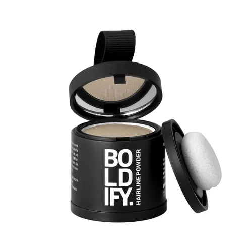 Vista 13 de Boldify - Polvo de línea capilar para retoques de raíz, color marrón ceniza, 0.14 oz Marrón cenizo