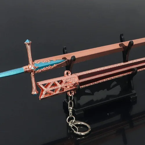 Vista 7 de Elden Ring - Figura de acción de espada de caballero cariano, 8.7 in, para adolescentes y adultos, multicolor, no requiere