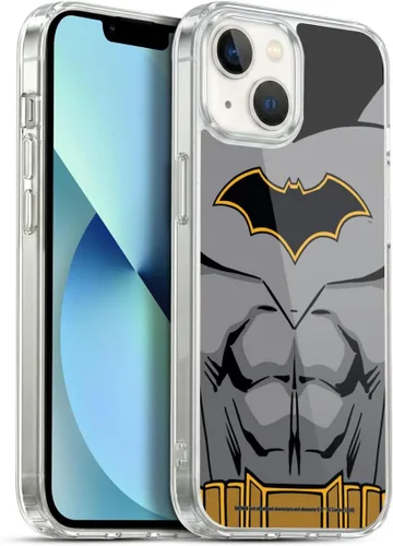 Vista 433 de Head Case Designs Funda de gel con licencia oficial de Batman DC Comics Bat Signal Logos [protección de grado militar] compatible con Apple iPhone 7