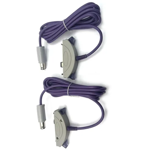 Vista 4 de 2pcs Compatible with Nin-tendo Gameboy Advance to Gamecube Link Cable Game Boy Advance Adapter New