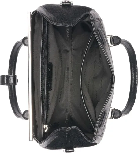 Vista 4 de Calvin Klein Bolso de cúpula organizacional Perry, NegroPlata