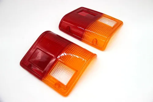 Vista 2 de Lente de luz trasera para Mitsubishi Pajero Montero Raider 1982 1983 1984 1985 1986 1987 1988 1989 1990 Incluye lado del conductor y del pasajero MK1