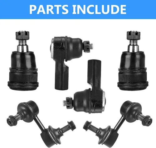 Vista 7 de Kit de Suspensión de Brazo de Control Inferior Delantero Compatible con Honda Civic 2001 2002 2003 2004 2005 (No para Modelos SI), con Juntas