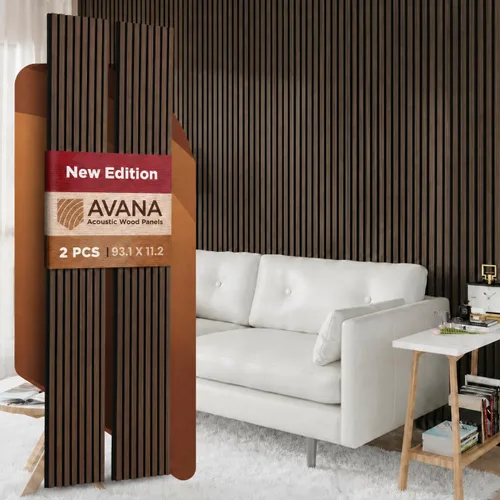 Vista 39 de Paquete de Muestras de Color de Paneles de Pared Acústicos Avana - Paneles de Madera Premium para Decoración de Paredes - Insonorización